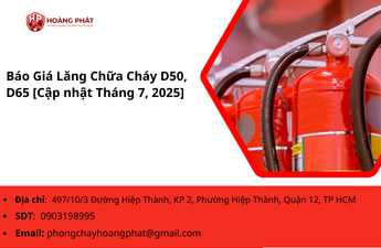 Báo Giá Lăng Chữa Cháy D50, D65 [Cập nhật Tháng 7, 2025] 