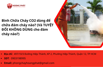 Bình Chữa Cháy CO2 dùng để chữa đám cháy nào? (Và TUYỆT ĐỐI KHÔNG DÙNG cho đám cháy nào?) Bình Chữa Cháy CO2 dùng để chữa đám cháy nào? (Và TUYỆT ĐỐI KHÔNG DÙNG cho đám cháy nào?)