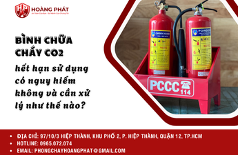 Bình chữa cháy CO2 hết hạn sử dụng có nguy hiểm không và cần xử lý như thế nào? Bình chữa cháy CO2 hết hạn sử dụng có nguy hiểm không và cần xử lý như thế nào?