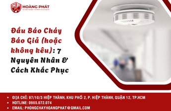 Đầu Báo Cháy Báo Giả (hoặc không kêu): 7 Nguyên Nhân & Cách Khắc Phục Đầu Báo Cháy Báo Giả (hoặc không kêu): 7 Nguyên Nhân & Cách Khắc Phục