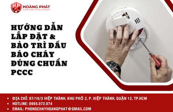 Hướng Dẫn Lắp Đặt & Bảo Trì Đầu Báo Cháy Đúng Chuẩn PCCC Hướng Dẫn Lắp Đặt & Bảo Trì Đầu Báo Cháy Đúng Chuẩn PCCC