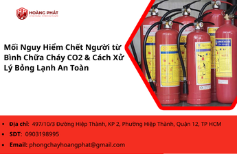 Mối Nguy Hiểm Chết Người từ Bình Chữa Cháy CO2 & Cách Xử Lý Bỏng Lạnh An Toàn Mối Nguy Hiểm Chết Người từ Bình Chữa Cháy CO2 & Cách Xử Lý Bỏng Lạnh An Toàn