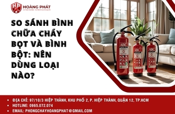 So sánh bình chữa cháy bọt và bình bột: Nên dùng loại nào? So sánh bình chữa cháy bọt và bình bột: Nên dùng loại nào?
