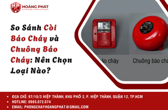 So Sánh Còi Báo Cháy và Chuông Báo Cháy: Nên Chọn Loại Nào?
