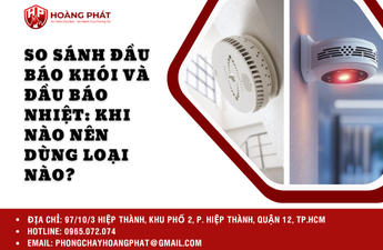 So Sánh Đầu Báo Khói và Đầu Báo Nhiệt: Khi Nào Nên Dùng Loại Nào? So Sánh Đầu Báo Khói và Đầu Báo Nhiệt: Khi Nào Nên Dùng Loại Nào?