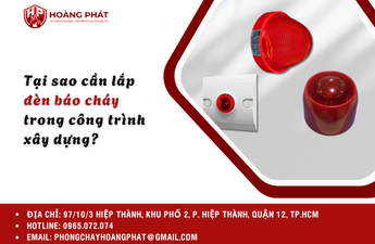 Tại sao cần lắp đèn báo cháy trong công trình xây dựng? Tại sao cần lắp đèn báo cháy trong công trình xây dựng?