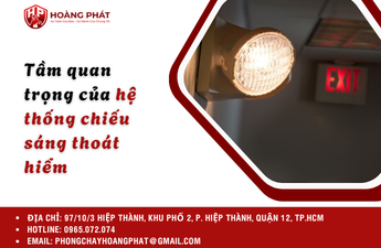 Bài học từ các sự cố cháy nổ: Tầm quan trọng của hệ thống chiếu sáng thoát hiểm