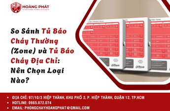 So Sánh Tủ Báo Cháy Thường (Zone) và Tủ Báo Cháy Địa Chỉ: Nên Chọn Loại Nào?