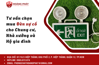 Tư vấn chọn mua Đèn sự cố cho Chung cư, Nhà xưởng và Hộ gia đình