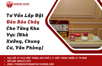 Tư Vấn Lắp Đặt Đèn Báo Cháy Cho Từng Khu Vực (Nhà Xưởng, Chung Cư, Văn Phòng)