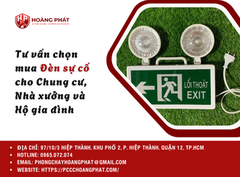 Tư vấn chọn mua Đèn sự cố cho Chung cư, Nhà xưởng và Hộ gia đình