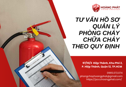 Tư vấn về hồ sơ quản lý PCCC theo quy định Tư vấn về hồ sơ quản lý PCCC theo quy định