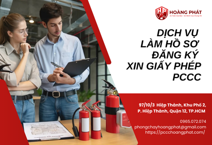 Dịch vụ làm hồ sơ đăng ký xin giấy phép PCCC Dịch vụ làm hồ sơ đăng ký xin giấy phép PCCC