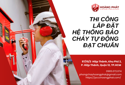 Thi công lắp đặt hệ thống báo cháy tự động đạt chuẩn Thi công lắp đặt hệ thống báo cháy tự động đạt chuẩn