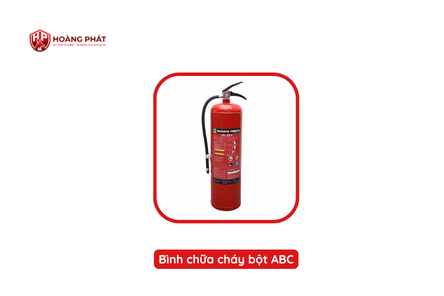 bình chữa cháy bột ABC