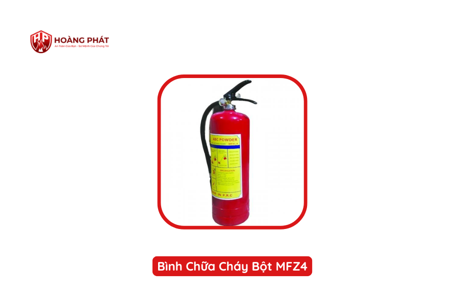 bình chữa cháy bột mfz4