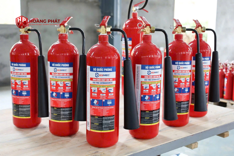 bình chữa cháy co2