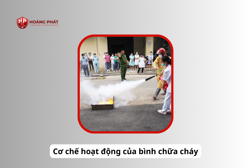 sử dụng bình chữa cháy đúng cách