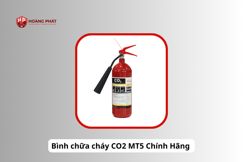 bình chữa cháy co2 mt5 chính hãng