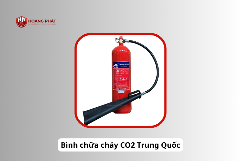 giá bình chữa cháy co2 trung quốc