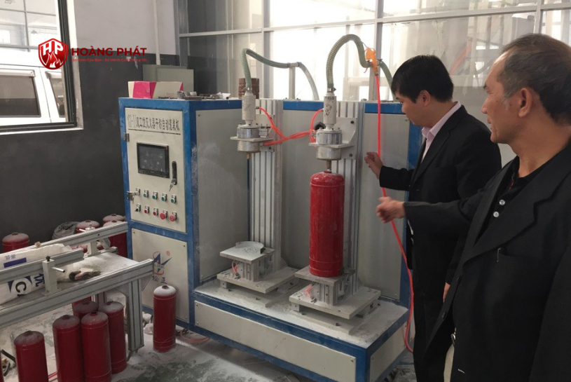 cách kiểm tra bình chữa cháy co2