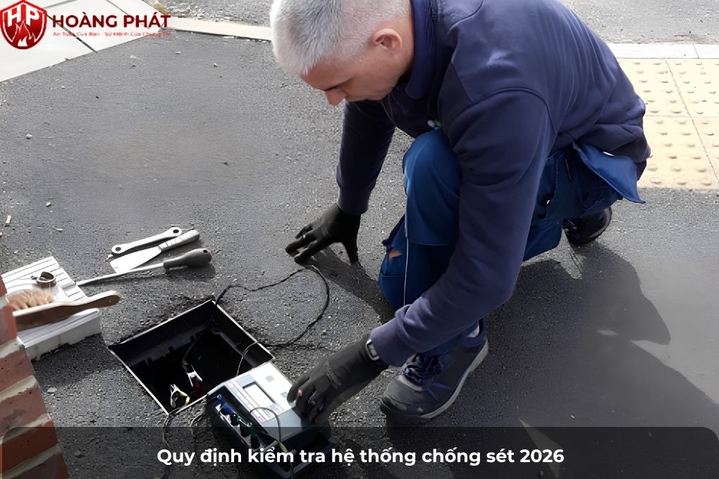 kiểm tra hệ thống chống sét