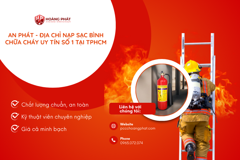 nạp sạc bình chữa cháy