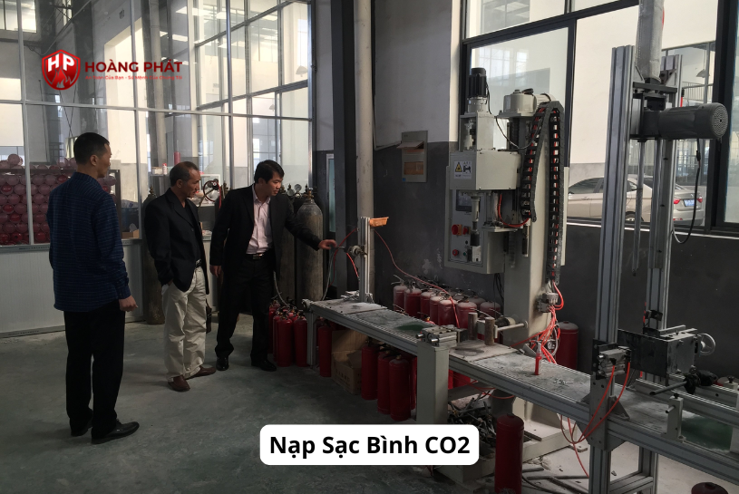 nạp sạc bình chữa cháy