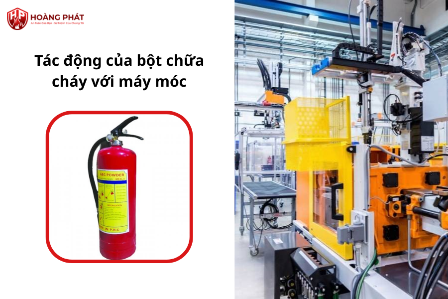 nhược điểm của bình chữa cháy bột