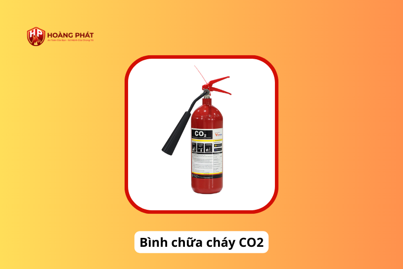 bình chữa cháy co2