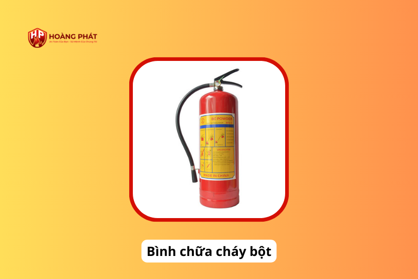 bình chữa cháy bột