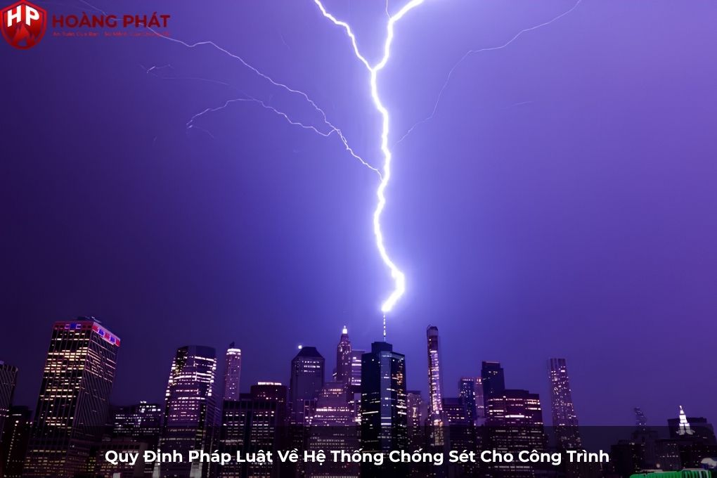quy định chống sét công trình