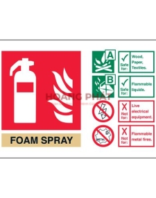 TEM BÌNH CHỮA CHÁY DẠNG BỌT OEF120