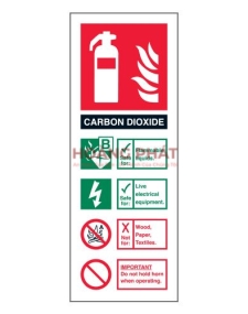 TEM BÌNH CHỮA CHÁY CO2 OEF107