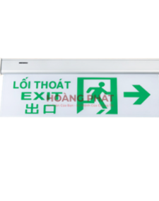ĐÈN EXIT 2 MẶT KT700 KENTOM