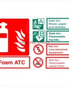 TEM BÌNH CHỮA CHÁY BỌT ATC OEF121