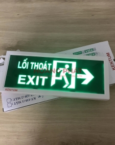 ĐÈN EXIT 2 MẶT KT120 KENTOM