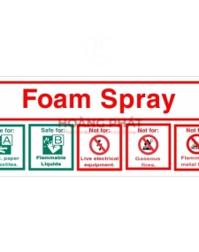 TEM BÌNH CHỮA CHÁY DẠNG BỌT OEF127