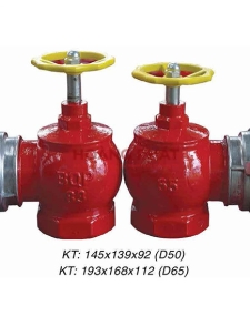 Van góc chữa cháy BQP D50 - D65
