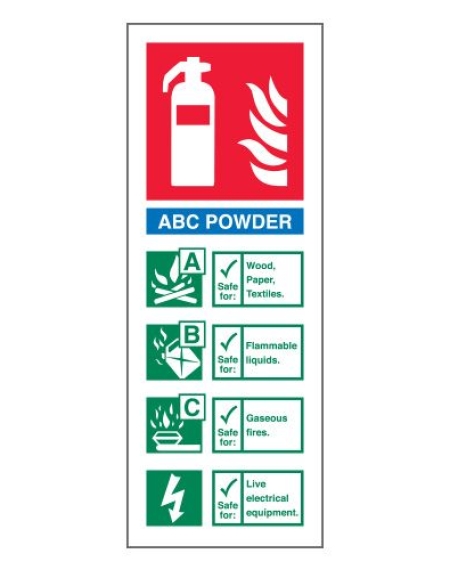 TEM BÌNH CHỮA CHÁY BỘT ABC OEF109