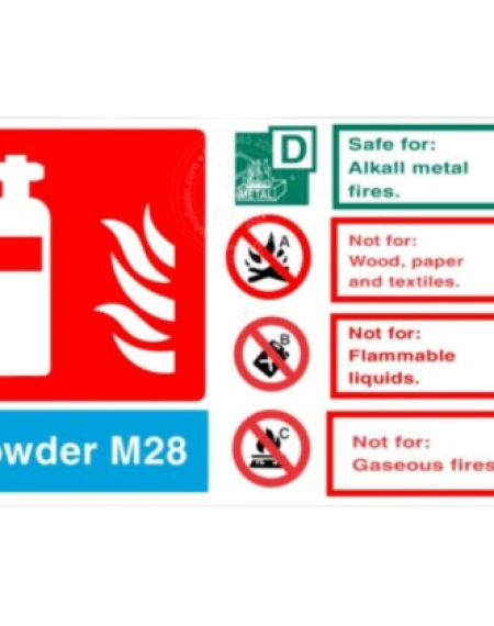 TEM BÌNH CHỮA CHÁY BỘT M28 OEF122