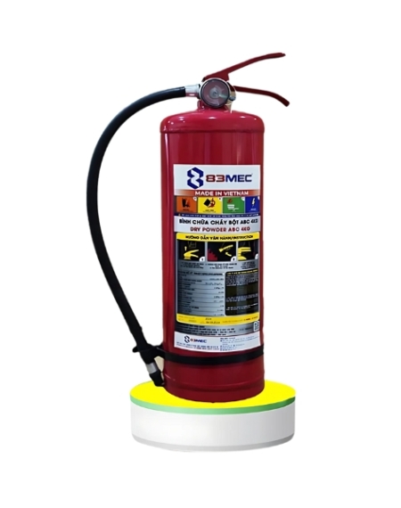 Bình chữa cháy ABC 4kg, 8kg Bộ Quốc Phòng
