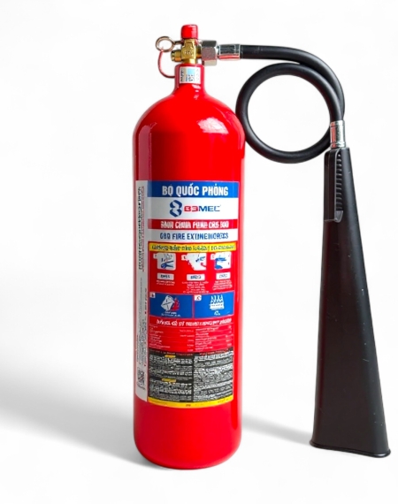 Bình chữa cháy CO2 3kg, 5kg Bộ Quốc Phòng