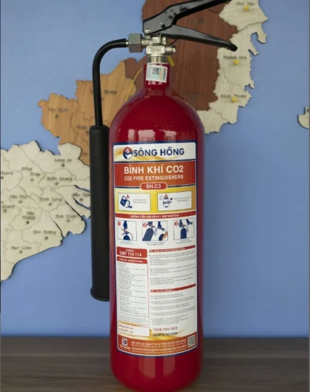 Bình chữa cháy khí CO2 Sông Hồng