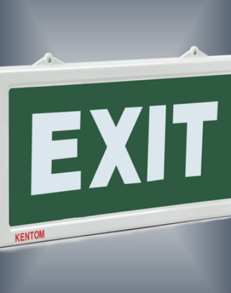 ĐÈN EXIT 1 MẶT KT610 KENTOM