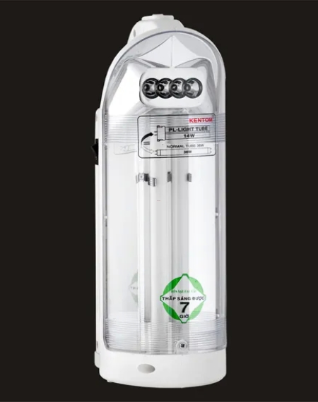 ĐÈN SẠC KHẨN CẤP KT 3400 (14W PL) KENTOM