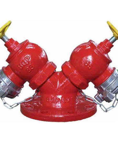 Trụ nước chữa cháy 2 cửa BQP