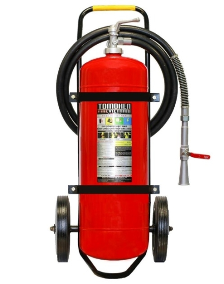 BÌNH CHỮA CHÁY TOMOKEN XE ĐẨY BỘT ABC 35KG