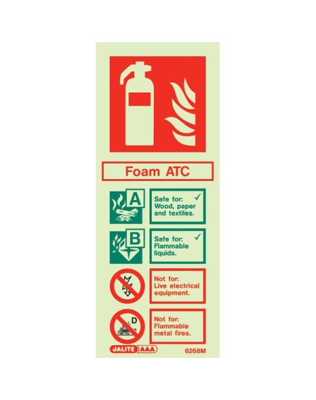 TEM BÌNH CHỮA CHÁY BỌT ATC