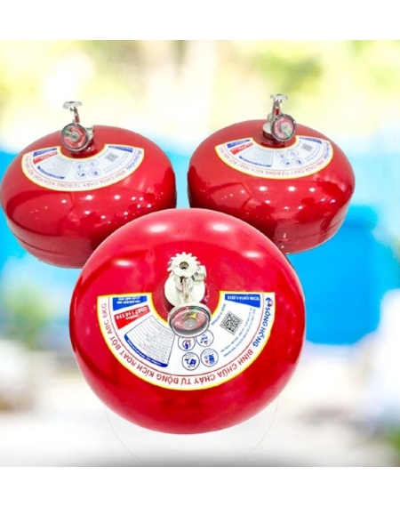 Bình cầu chữa cháy tự động bột khô ABC Sông Hồng